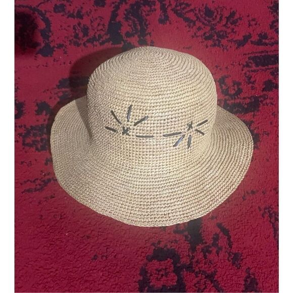 Mayser Panama Straw Hat US Sz M Lovely - Picture 6 of 15